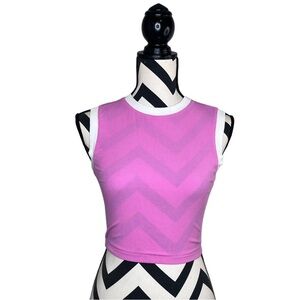 SKIMS Pink Sz S Ribbed Tank Top
